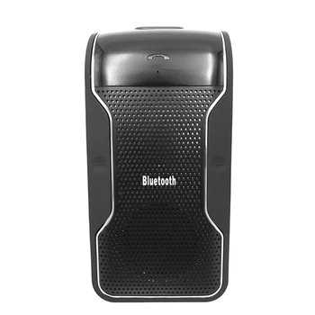 

SOONHUA Wireless BT Hands-Free Speakers Multipoint Speaker Kit With Car Charger And USB Cable For Car Sun Visor