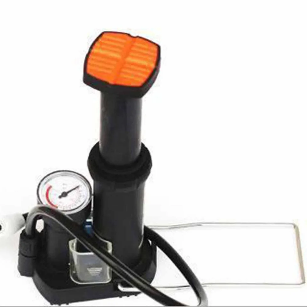 Mini High Pressure Air Pump Bike Tire Ball Floor Foot Mountain Bike