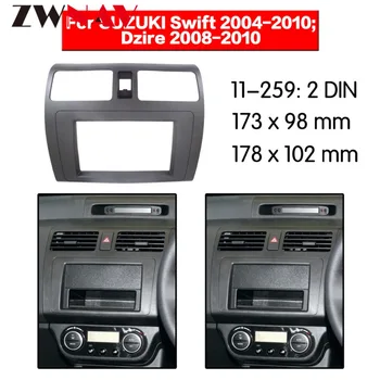 

Car DVD Player frame For 2004-2010 SUZUKI SWIFT 2DIN Auto AC Black LHD RHD Auto Radio Multimedia NAVI fascia