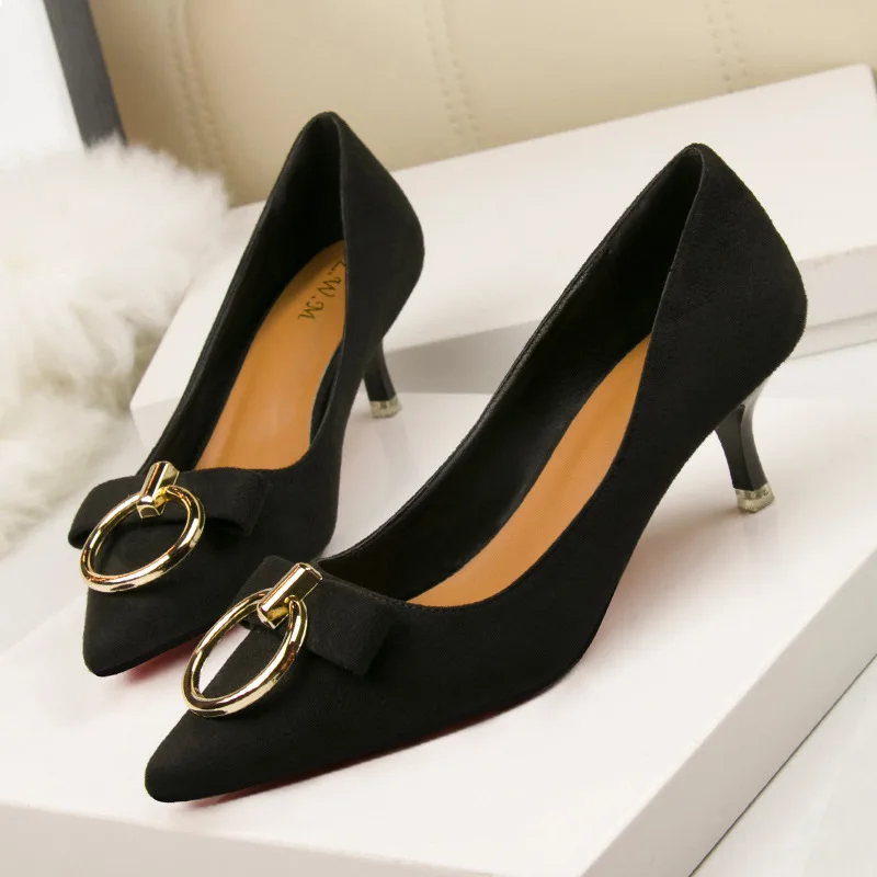 Ou Mo brand Solid Elegant Sexy sandals women?s High heels 5.5cm Women's shoes wedding banquet Female Slip-on Dress shoes Ou Mo brand Solid Elegant Sexy sandals women?s High heels 5.5cm Women's shoes wedding banquet Female Slip-on Dress shoes