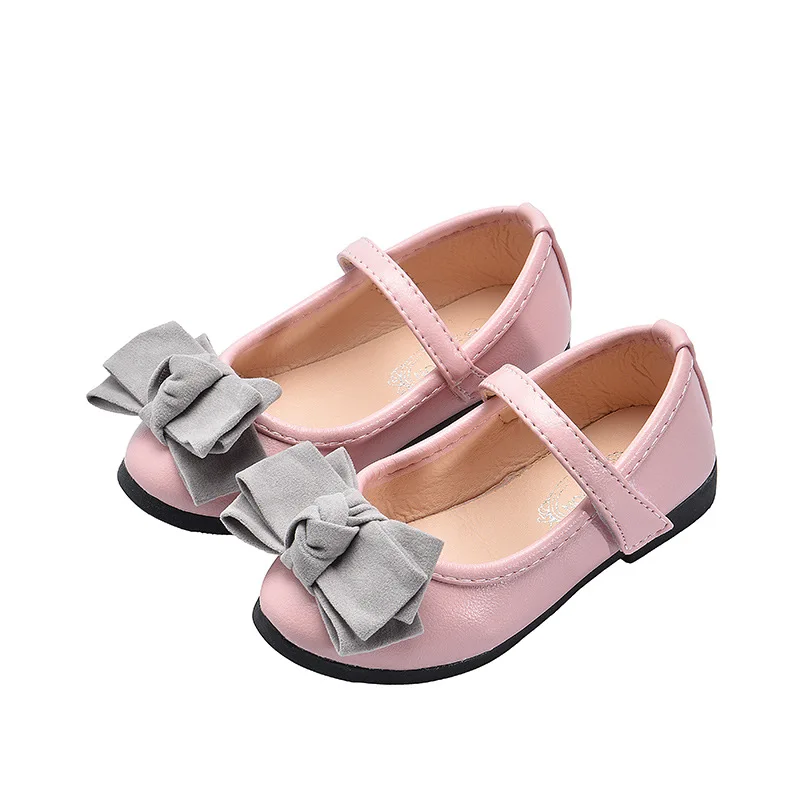

Spring Autumn NEW bowknot baby girl leather shoes Children girls princess shoe Kids toddler shoes dancing party 2-15year