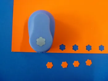 

free shipping 3/8 inch (about 0.8cm) flower paper punch scrapbook punches craft punch cortador de papel de scrapbook