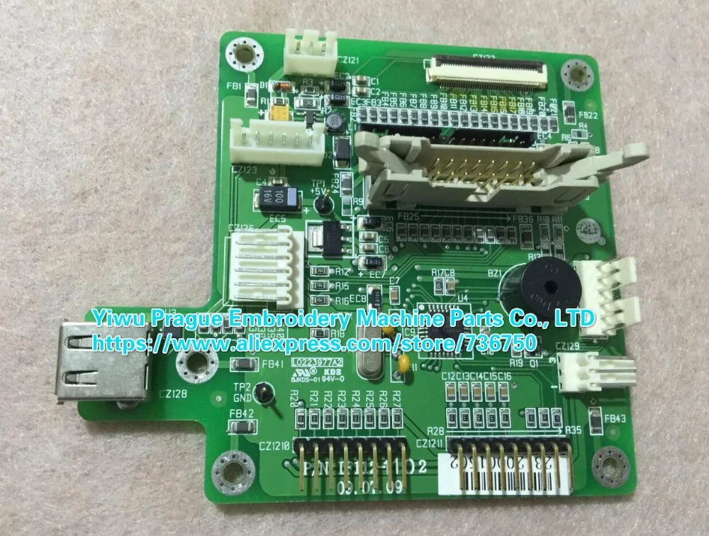 

Genuine Dahao Control Panel board USB card P/N IF112 for China embroidery machine electronic spare parts store 736750