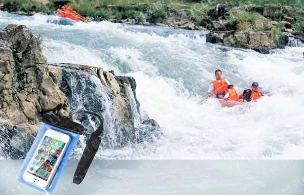 Поливинилхлоридный водонепроницаемый чехол для телефона Чехол подводный телефон сумка для Samsung Galaxy S5 S3 S4 для Iphone 4 4s 5 5S 5C все мобильный телефон часы и т. Д
