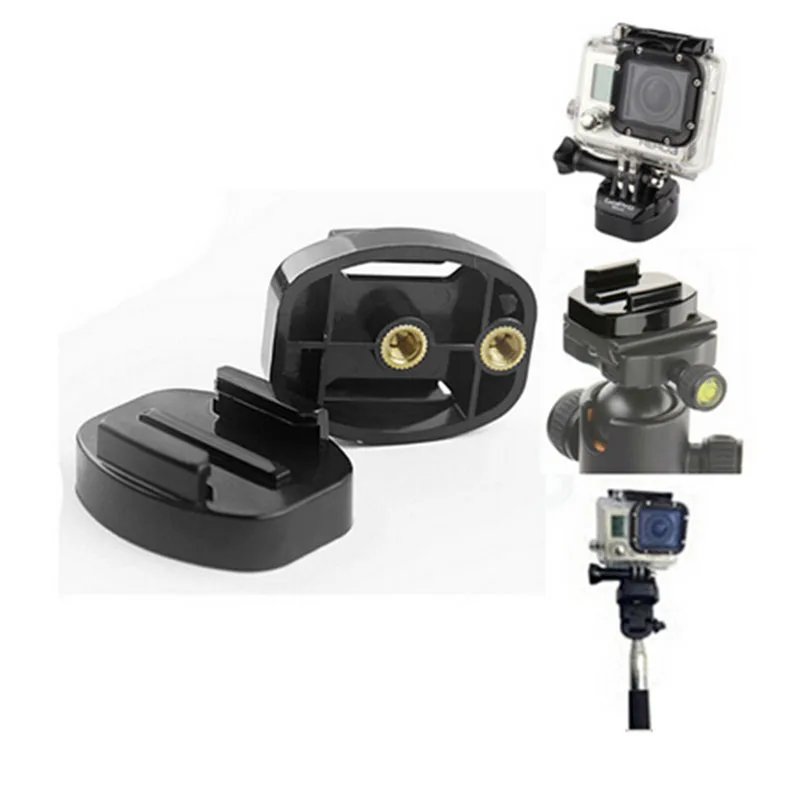 Gopro Quick Release Tripod Monopod Mount Adapter Quick release 1/4