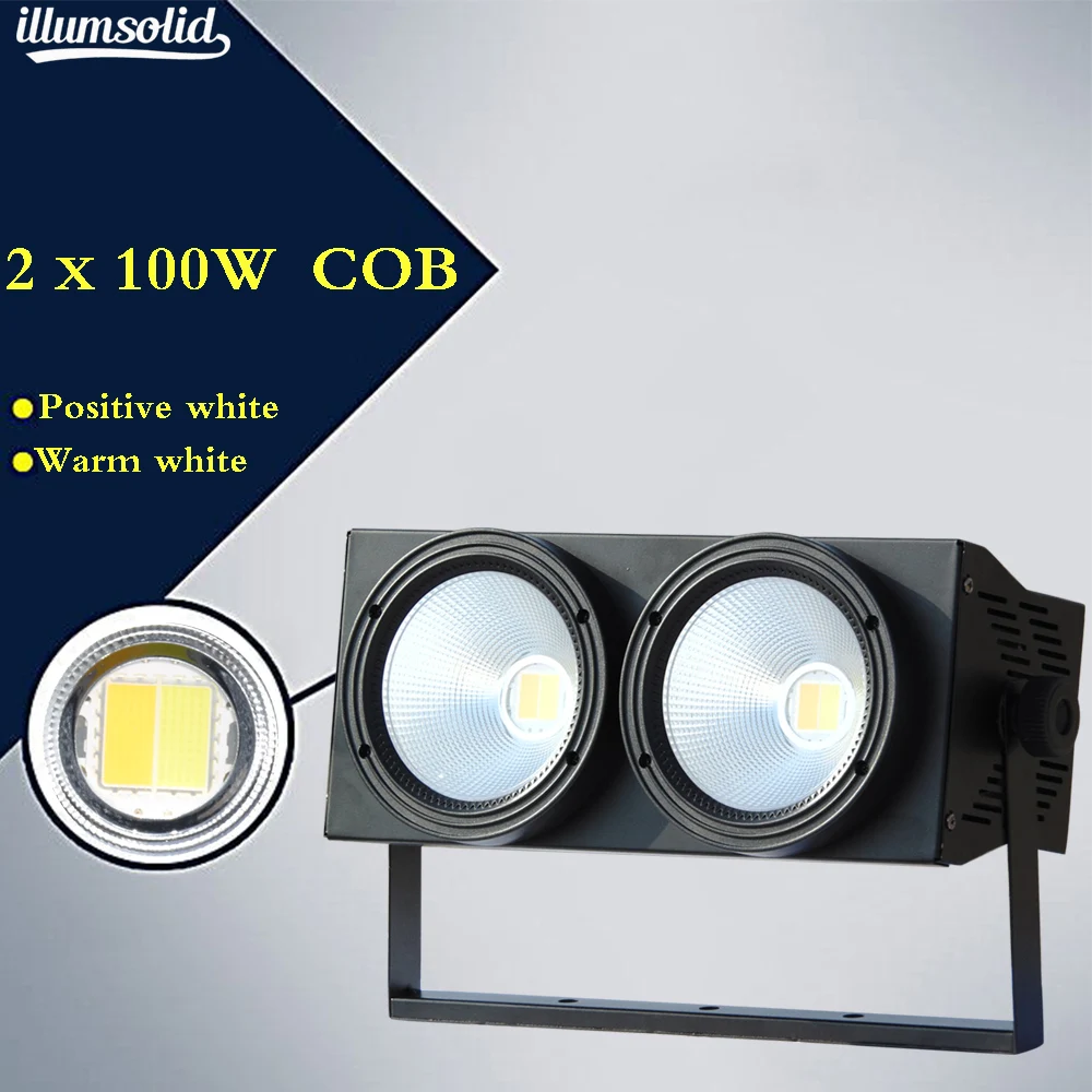

2eyes 2 x 100w COB Stage Lighting Effect Audience Lighting DJ Equipment Disco