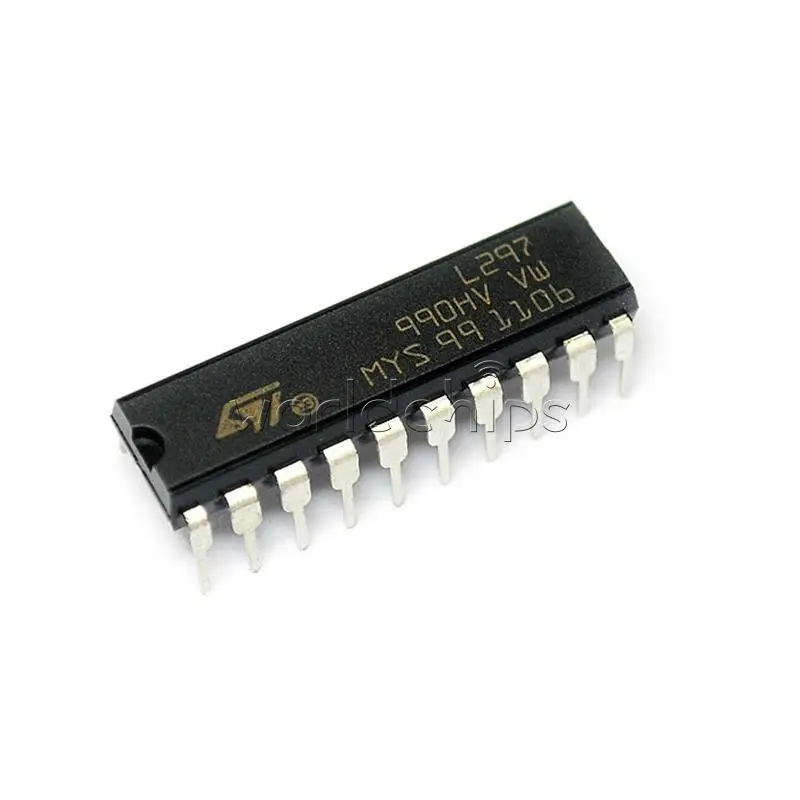 5Pcs L297 Stepper Motor Ctrlr Dip-20 ST CHIP IC new