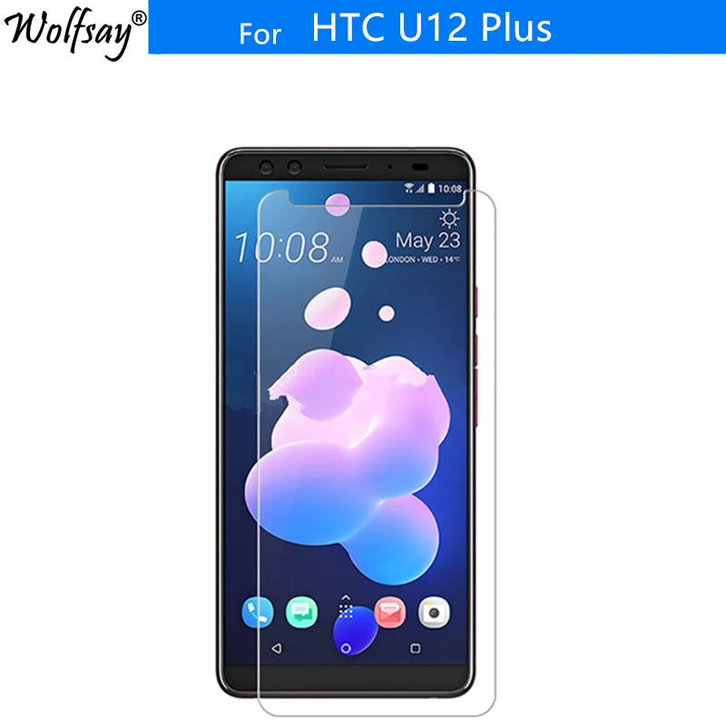 

2PCS For Tempered Glass HTC U12 Plus Screen Protector HTC U12+ Toughened Ultra-Thin Protective Glass For HTC U12 Plus Film 6.0"