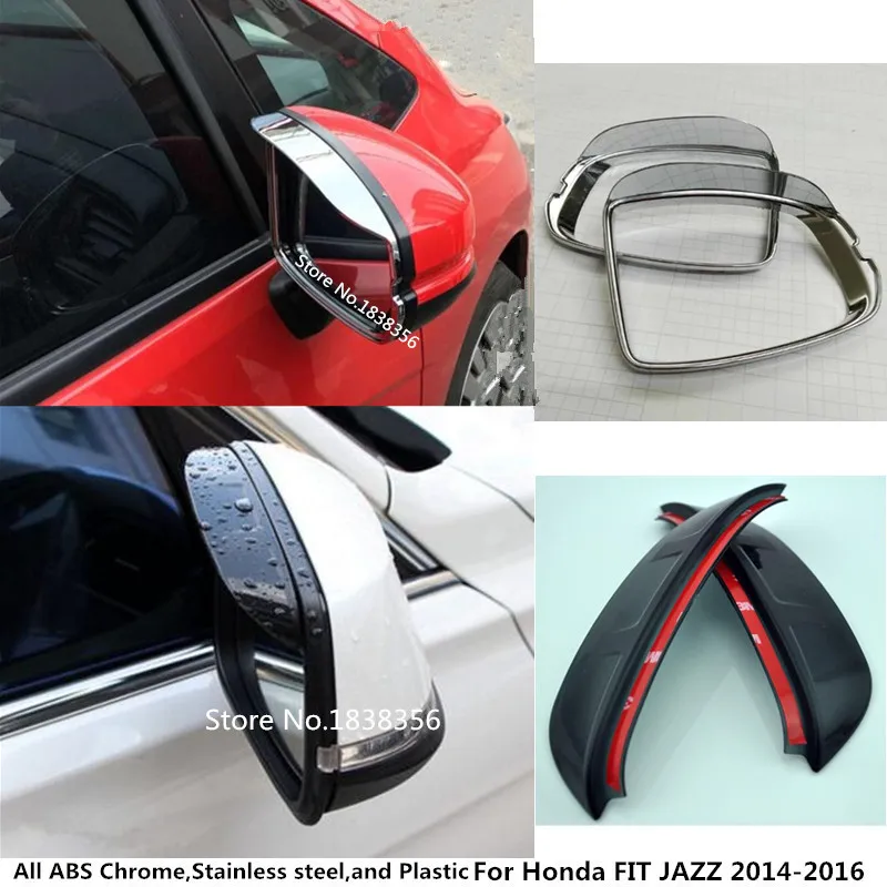 Для Honda FIT JAZZ 2014 2015 2016 автомобильный Стайлинг заднего вида боковое стекло