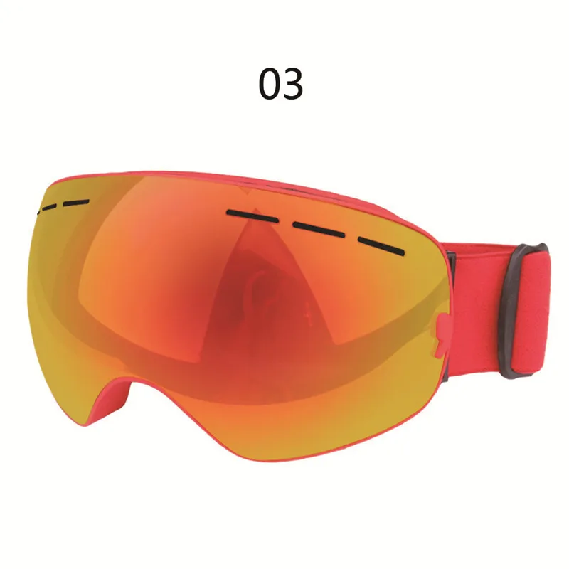 Gafas de esquí PC lentes polarizadas invierno Snowboard gafas con Anti-niebla protección UV para hombres y mujeres de la miopía de nieve #289789