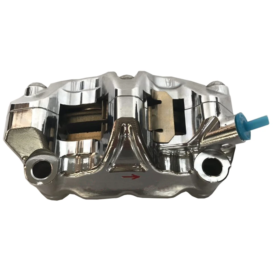 US $62.93 Motorcycle 4 piston Gp4 RX Radial Brake Caliper 100mm 108mm Mounting For Honda Yamaha Kawasaki Suzuki Ducati