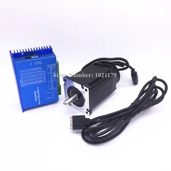 

NEMA 34 DC closed-loop Stepper motor 2HSS86+86BH2156E-1000 step motor 12.5N.m 86 Hybird closed loop 2-phase stepper motor driver