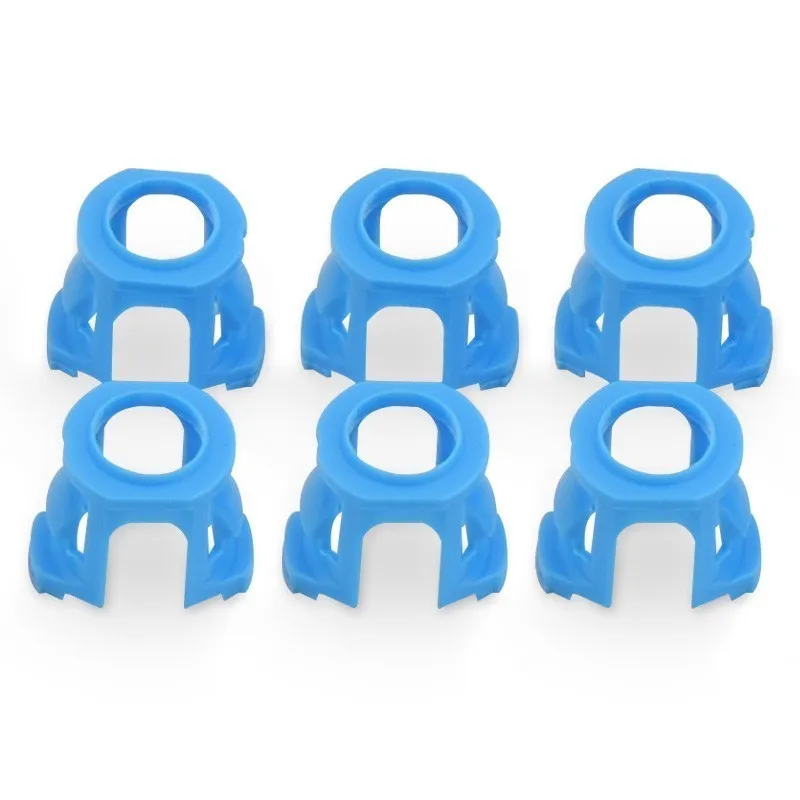 

SPEEDWOW 6pcs -6 AN Male to 3/8" 5/16" SLQCF Anoized Quick-Disconnect Female Push-On EFI Connector Fuel Line Retaining Clips