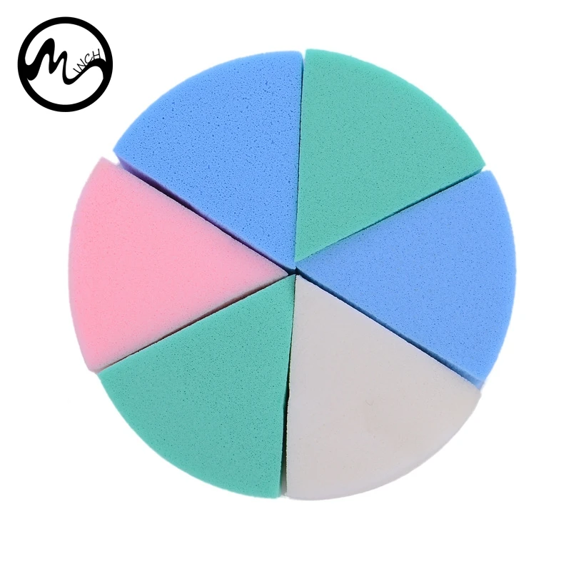 MINCH Makeup Foundation Sponges 8pcs Triangle Shaped Soft Magic Face