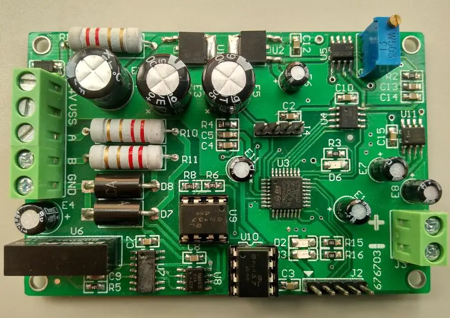 010v Dc Voltage Signal Output Transmitter Photoelectric Isolation 485