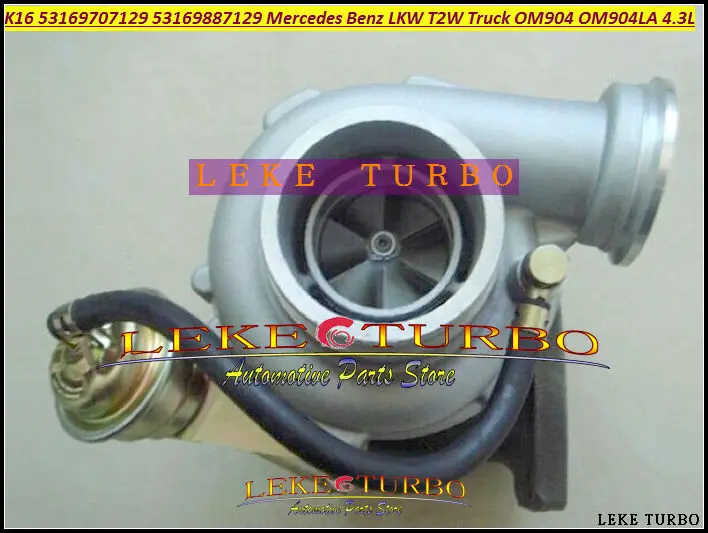 Turbo Turbocharger K16 7129 53169707129 53169887129 9040968599 For Mercedes Benz LKW T2W Truck OM904 OM904LA 4.3L (1)