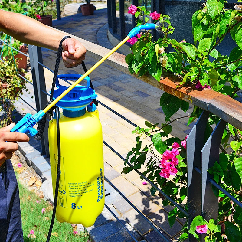 MALFAH ENTERPRISES 10 Litre Small Pressure Sprayer Plastic Portable  Pressurized water Sprinkler can for Gardening spraying, hand pressure  agriculture, car cleaning 10 L Hose-end Sprayer Price in India - Buy MALFAH  ENTERPRISES