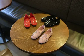 

Girl Shoes Children Kids Shoes Girls Rivet Shoese Autumn Spring Fashion Princess Shoes