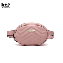 Бренд Briggs, новая модная Высококачественная поясная сумка, женская сумка на пояс с волнистым узором, роскошная брендовая сумка из искусственной кожи, нагрудная сумка