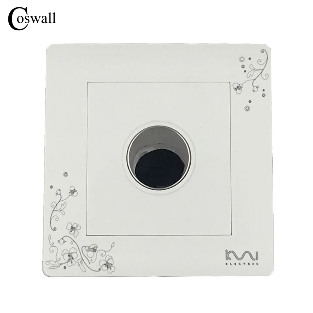 Coswall Luxury Wall Timer Switch Ivory White Touch Time Delay Switch AC