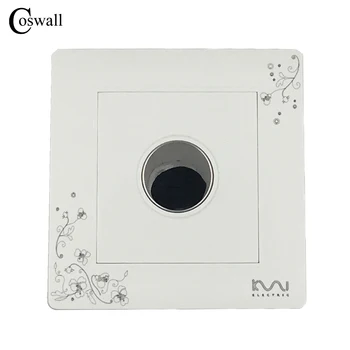 

Coswall Luxury Wall Timer Switch Ivory White Touch Time Delay Switch AC 110~250V