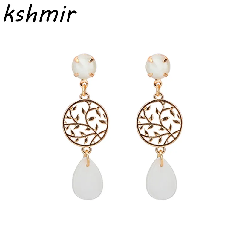 Производитель горячей каплеобразующая форма кошачий глаз длинный банкет Джокер MS сплав серьги-гвоздики серьги украшают Артикул