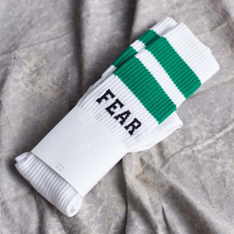 

Fear Of God new Men Women Socks Kanye West Hip Hop Harajuku Long Socks Justin Bieber medias happy funny baseball high socks