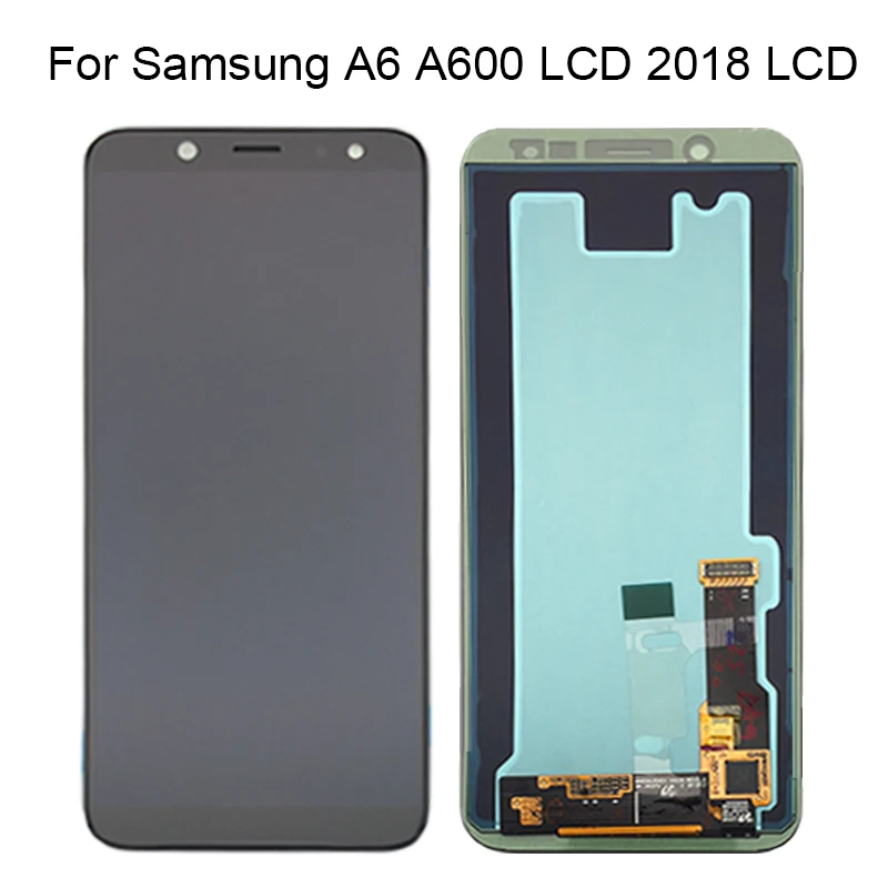 

Black/Gold For Samsung Galaxy A6 LCD Display A6 A600 LCD Touch Screen Digitizer Assembly Replacement For Samsung A6 LCD