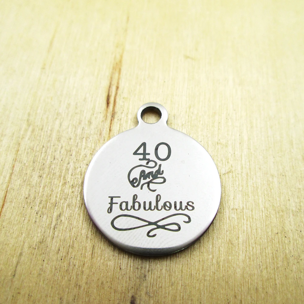 Lot Pendants Customize Engraved Charms Pendants Pendants Lot