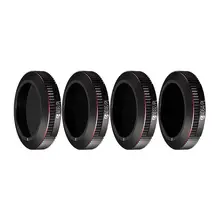 Freewell Bright Day-4 K Series-4 Pack ND8/PL, ND16/PL, ND32/PL, ND64/PL фильтры для объектива камеры сделаны для DJI Mavic 2 Zoom Drone