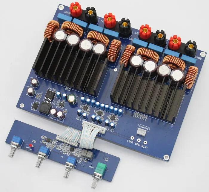 

HiFi Class D TAS5630 2.1 High Power Amplifier Board opa1632 TL072 600W + 2 * 300 DC48V