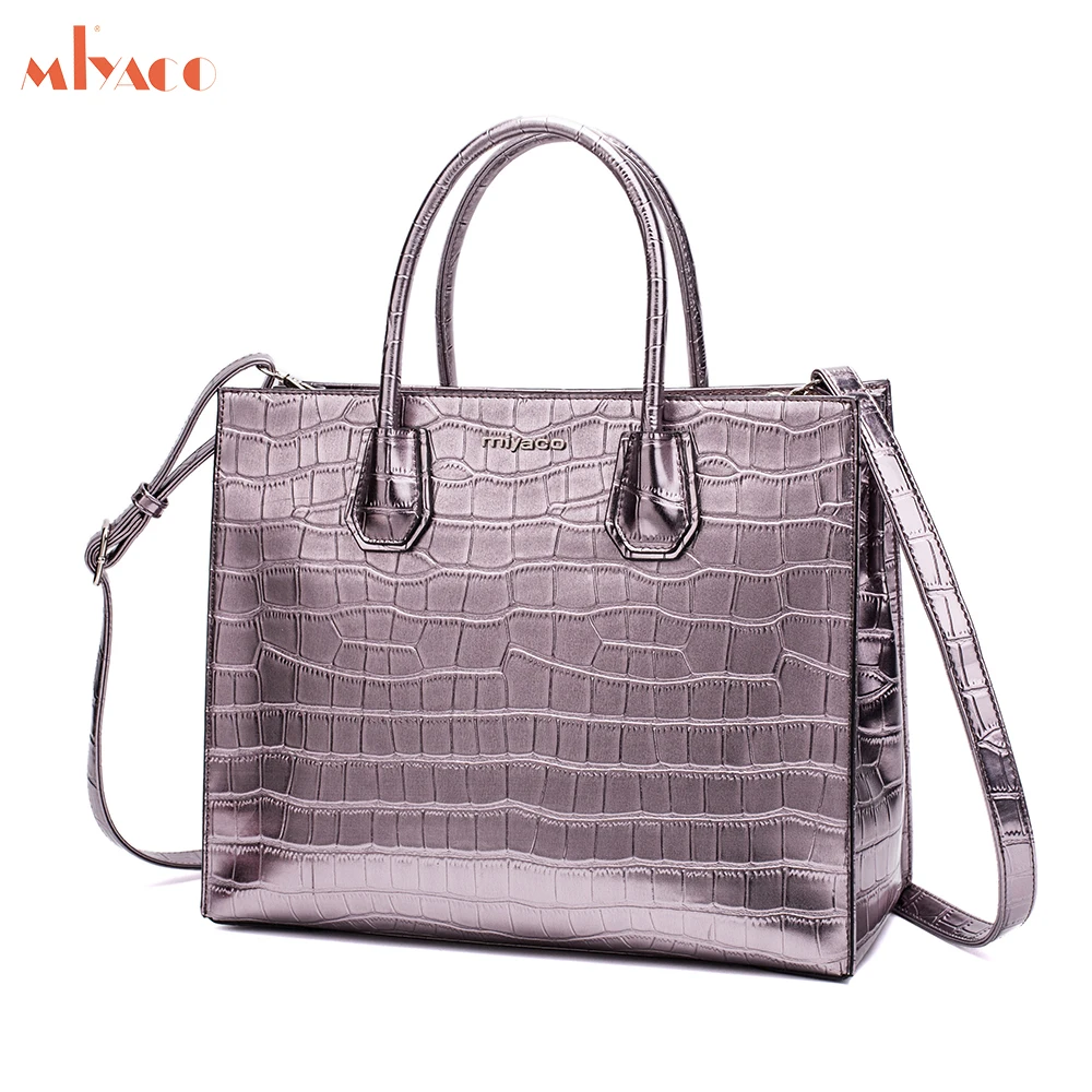 

MIYACO Luxury Women Handbags PU Leather Bags Designer Ladies Tote Bag For Women Shoulder Bag Sac A Main