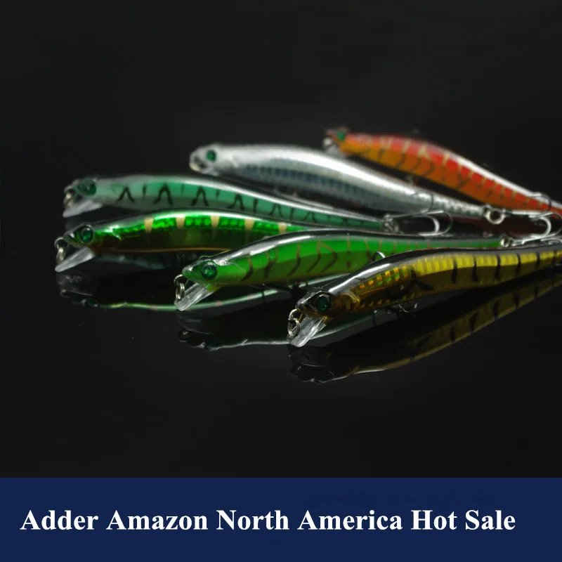 Rybaření Lure Evropský styl Minnow 12cm 11g North American Hot Prodej umělých návnad Návnada 1 ks Prodej