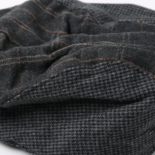 Мужской шерстяной берет в клетку английском стиле|fashion wool hats|wool hatdesigner hats |