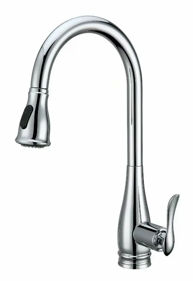 

chrome clour pull out kitchen faucet mixer tap Single hole bar New deck mounted New style classic modern tap