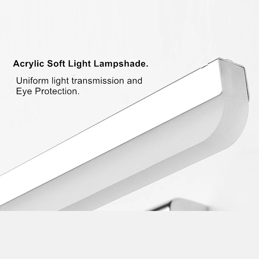Preise [DBF] 180 Grad Drehbare 9W 12W IP65 Wasserdichte Leuchte Länge Einstellbar Wand Licht Bad Beleuchtung Moderne LED Spiegel Licht