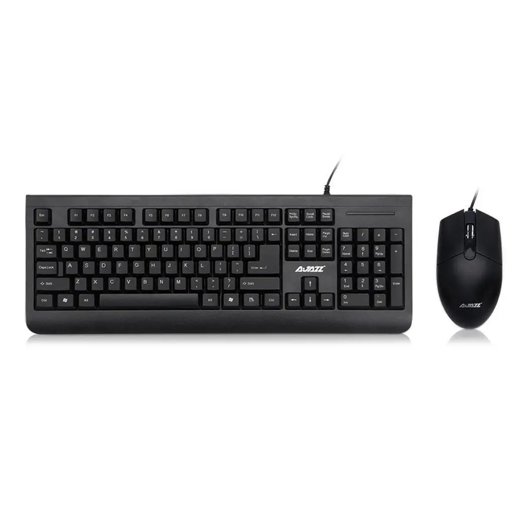 

104 Key Gaming Ultra-Quiet USB Wired Mouse Keyboard Set PC, Computer, etc Home Office 1.6m Casual, Travel, etc