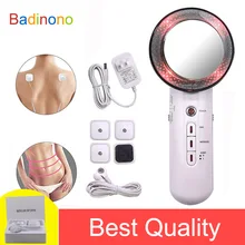 Ультразвуковая кавитация EMS массажер для похудения тела Липо анти целлюлит, снижение веса жиросжигатель Гальваническая инфракрасная ультразвуковая Терра