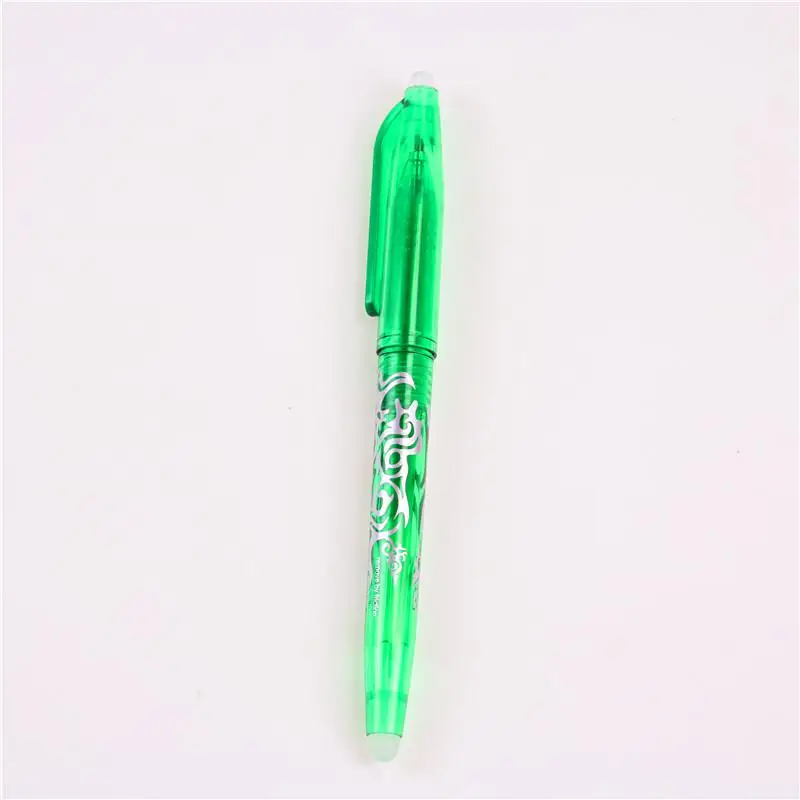 8 шт./компл. 8 видов стилей Радуга стираемая ручка, для творческого рисования гелем Ручка канцелярия для учеников - Цвет: Green pen