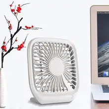 Мини Портативный квадратная форма, с usb-кабелем Перезаряжаемые немой домашний рабочий стол вентилятор охладитель воздуха