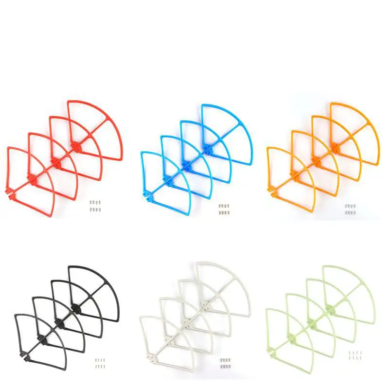 Colorful Propellers Protection For Syma X8c X8w X8g X8hg X8hw Rc Quadcopter Blade Frame Parts Drones Spare Parts for syma x8c x8w rc quadcopter spare part blade propeller protection frame protector bumper 4pcs free shipping