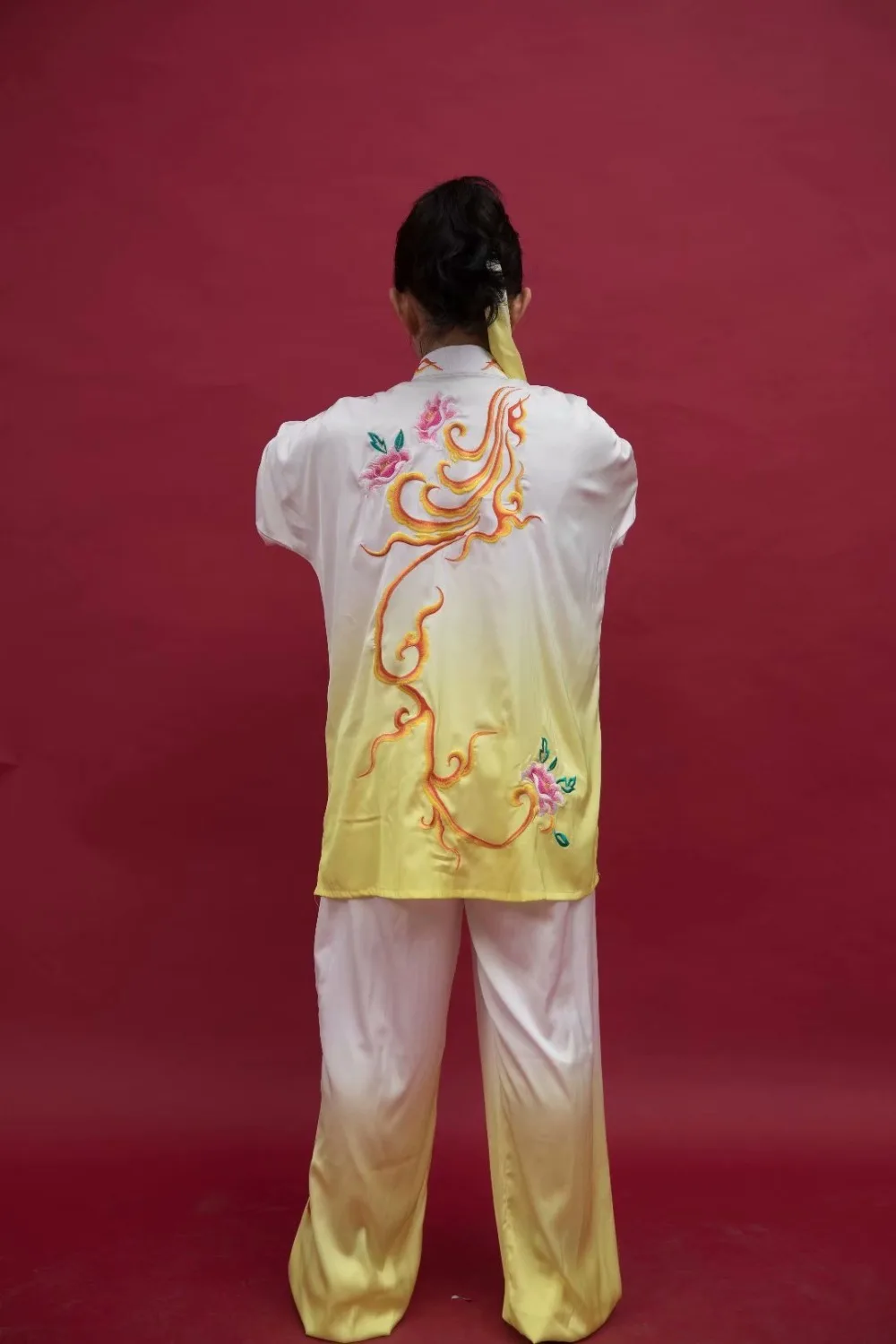 Wushu taichi одежда тайцзи changquan Униформа боевые искусства соревнования вышитые