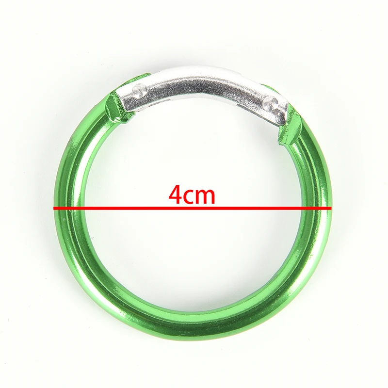 في الهواء الطلق تسلق والعتاد المفاتيح حلقة تسلق Carabiners الهبوط من قمم الجبال الإنحدار السلامة حلقة ل تسلق الصخور معدات اكسسوارات