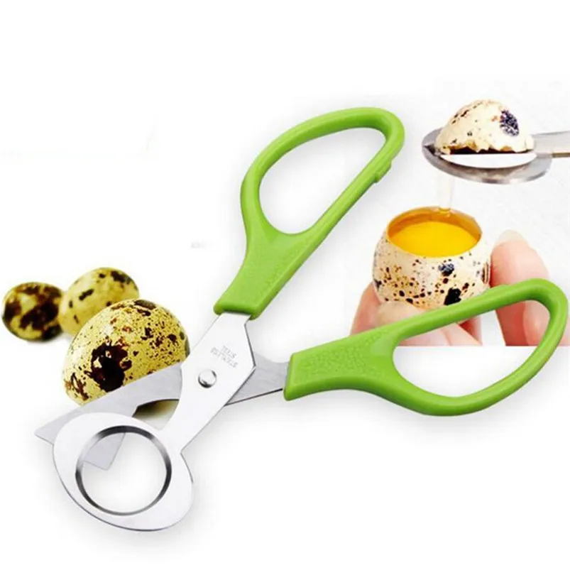 Pigeon Quail Egg Scissors Cracker Opener Cigar Cutter Stainless Steel Tool Kitchen Accessories Home Decor 30MR0102