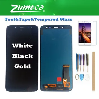 

High Quality For Samsung Galaxy J6 2018 J600 J600F J600Y Samsung J600 LCD Display +Touch Screen Digitizer Assembly 3 Color+Kits