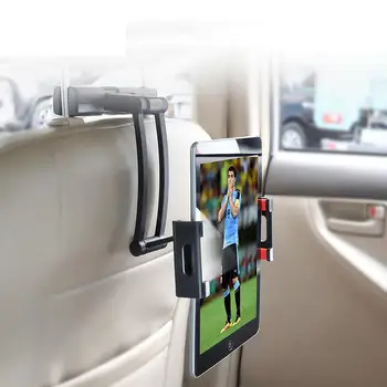 

Aluminum Tablet Car Holder for iPad Air Mini 2 3 4 Pro 12.9 Back Seat Headrest 5-13 Inch Tablet Phone Stand for Iphone X 8