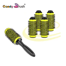 Aluminum Round Brush Barber Hair Dressing Salon Styling Hair Brush Comb Barber Hair Brush Diameter 45mm Aluminum Round Brush Barber Hair Dressing Salon Styling Hair Brush Comb Barber Hair Brush Diameter 45mm