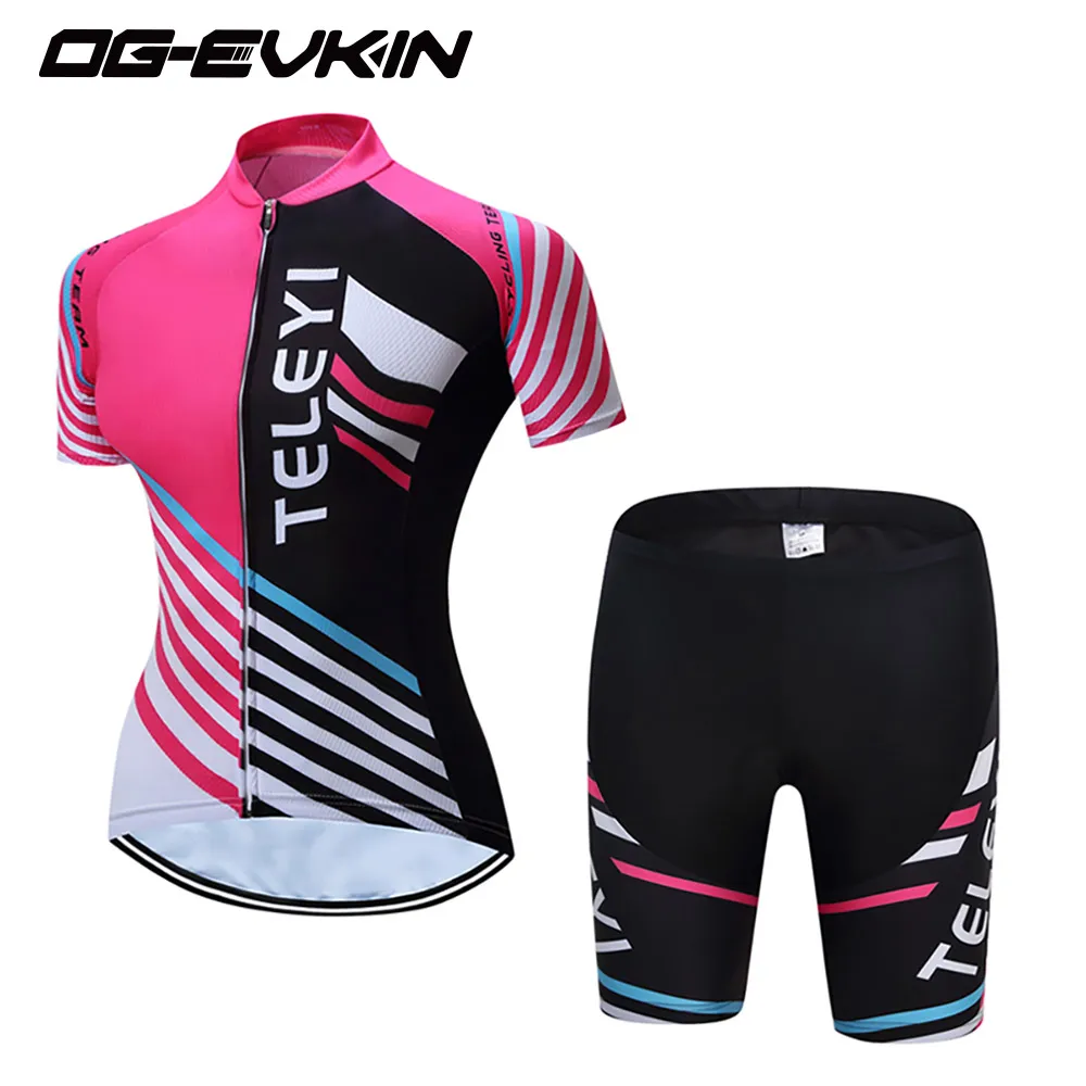 Summer Bicycle Women's Cycling Jersey Set road bike Sport Cycling