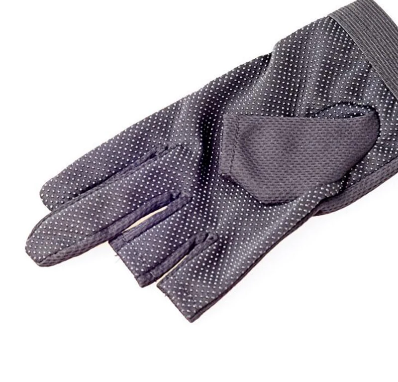 1 Pair Fishing Gloves Anti Slip Outdoor Sports Gloves Slip Resistant Cycling Half Finger Mitten
