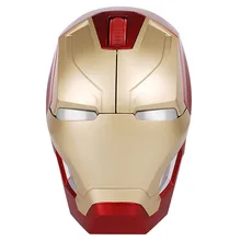 Мстители компьютерная мышь «Железный человек» Беспроводной Мышь игровой Мышь игровая компьютерная мышь кнопка бесшумный щелчок 800/1200/1600/2400 Точек на дюйм регулируемый com